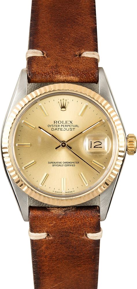 womens rolex leather band|rolex leather band for sale.